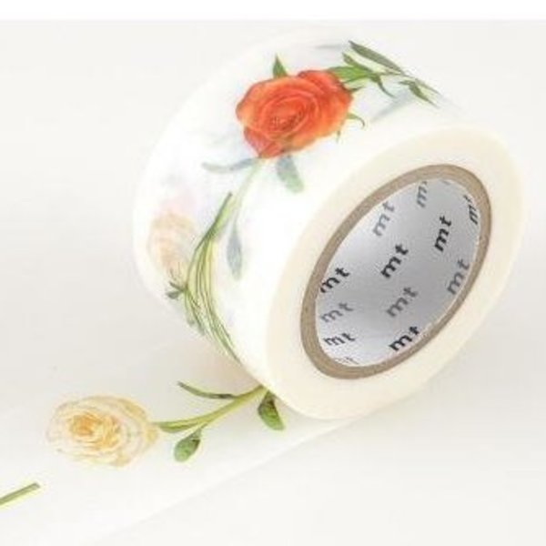 mt Washi Tape Embroidery Hana R Flower