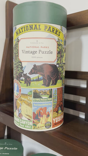 National Parks Vintage Puzzel