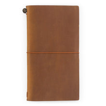 Load image into Gallery viewer, Traveler&#39;s Notebook Leather Cover Regular Size  - Camel
