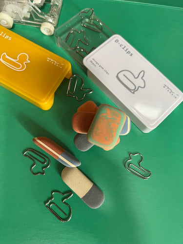 Midori D Duck Paper Clips