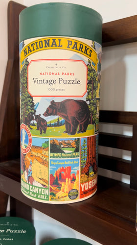 National Parks Vintage Puzzle