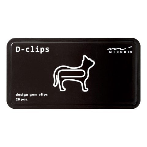 Midori D Cat Paper Clips