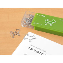 Load image into Gallery viewer, Midori D Dog Paper Clips
