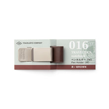 Load image into Gallery viewer, TRAVELER&#39;S  Notebook Pen Holder Brown

