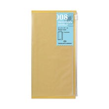 Load image into Gallery viewer, Traveler&#39;s Notebook Regular Size 008 Refill Zipper Case
